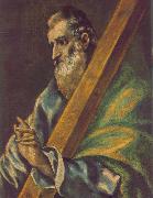 GRECO, El Apostle St Andrew oil on canvas